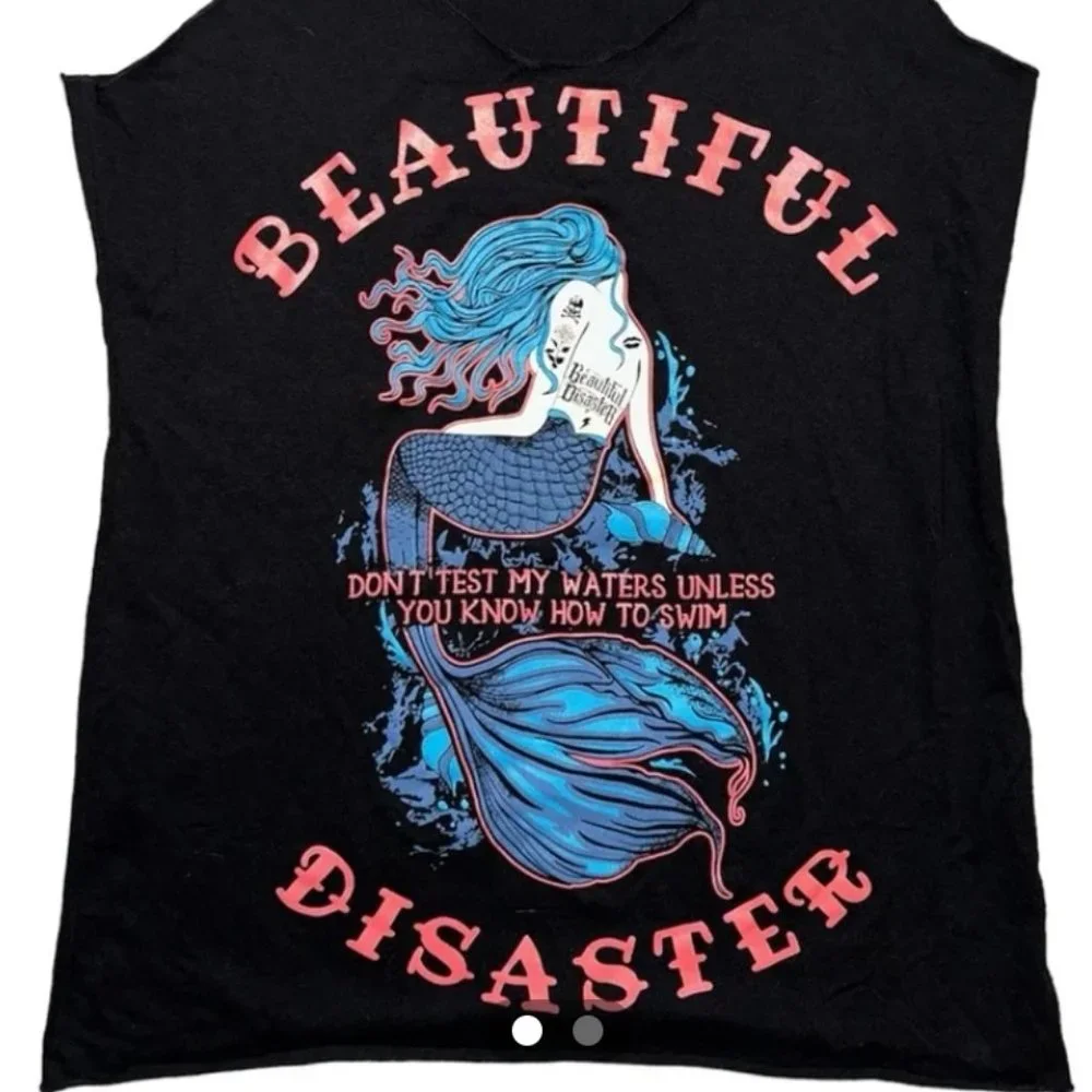 Beautiful Disaster Mermaid Racer Tank NO LONGER AVAILABLE ONLINE - Picture 6 of 9